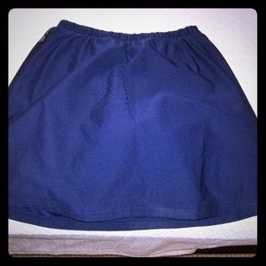 Like New Navy Color Nike Tennis Skirt w/Shorts